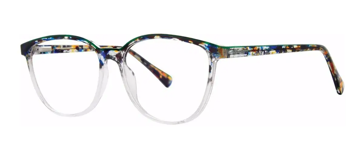 Involved eyeglass frame in Green from the Fast Eyeglasses catalog