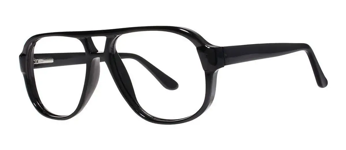 Tycoon eyeglass frame in Black from the Fast Eyeglasses catalog